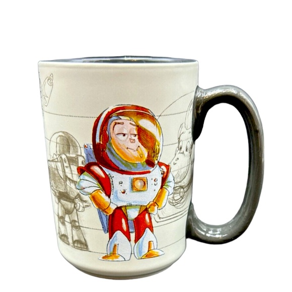 Disney Pixar Art Sketch Buzz Lightyear mug - Picture 1 of 2